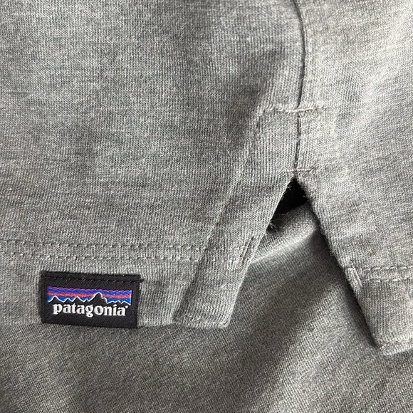 Patagonia 3/4 Sleeve Zip Pocket Cycling Shirt in Grey - Size Medium - Picture 6 of 10